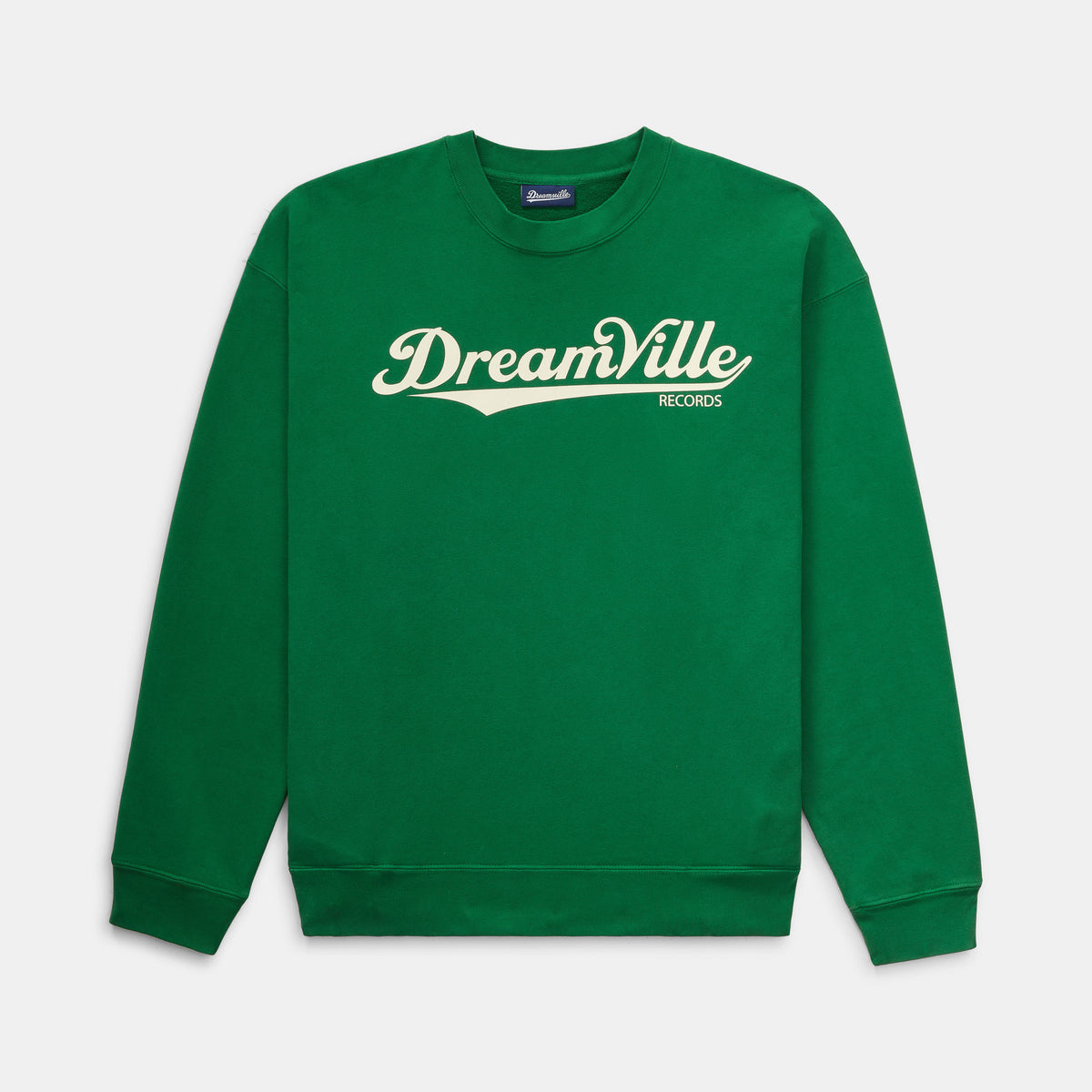 DREAMVILLE OG LOGO GREEN CREWNECK