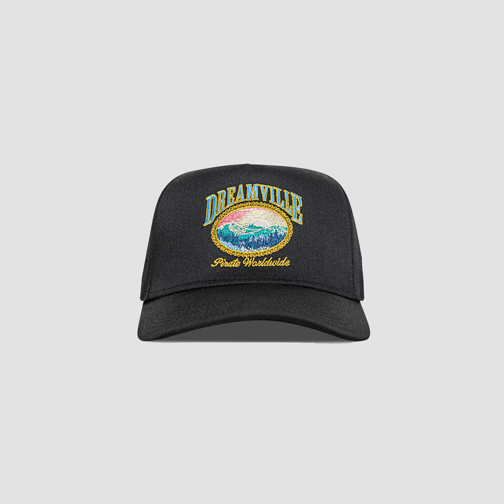 Dreamville by Pirate, Dreamville World Hat (Black)