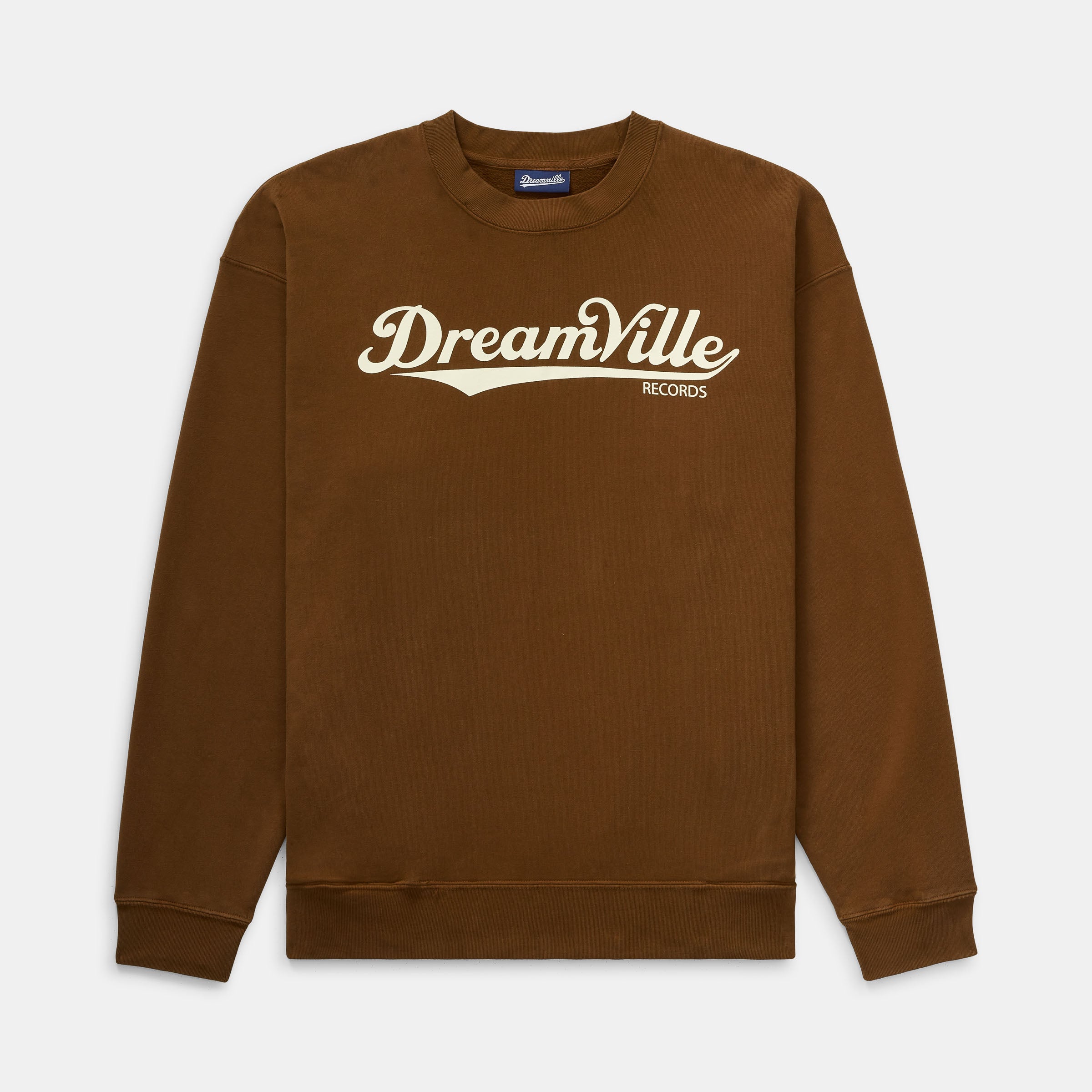DREAMVILLE OG LOGO BROWN CREWNECK