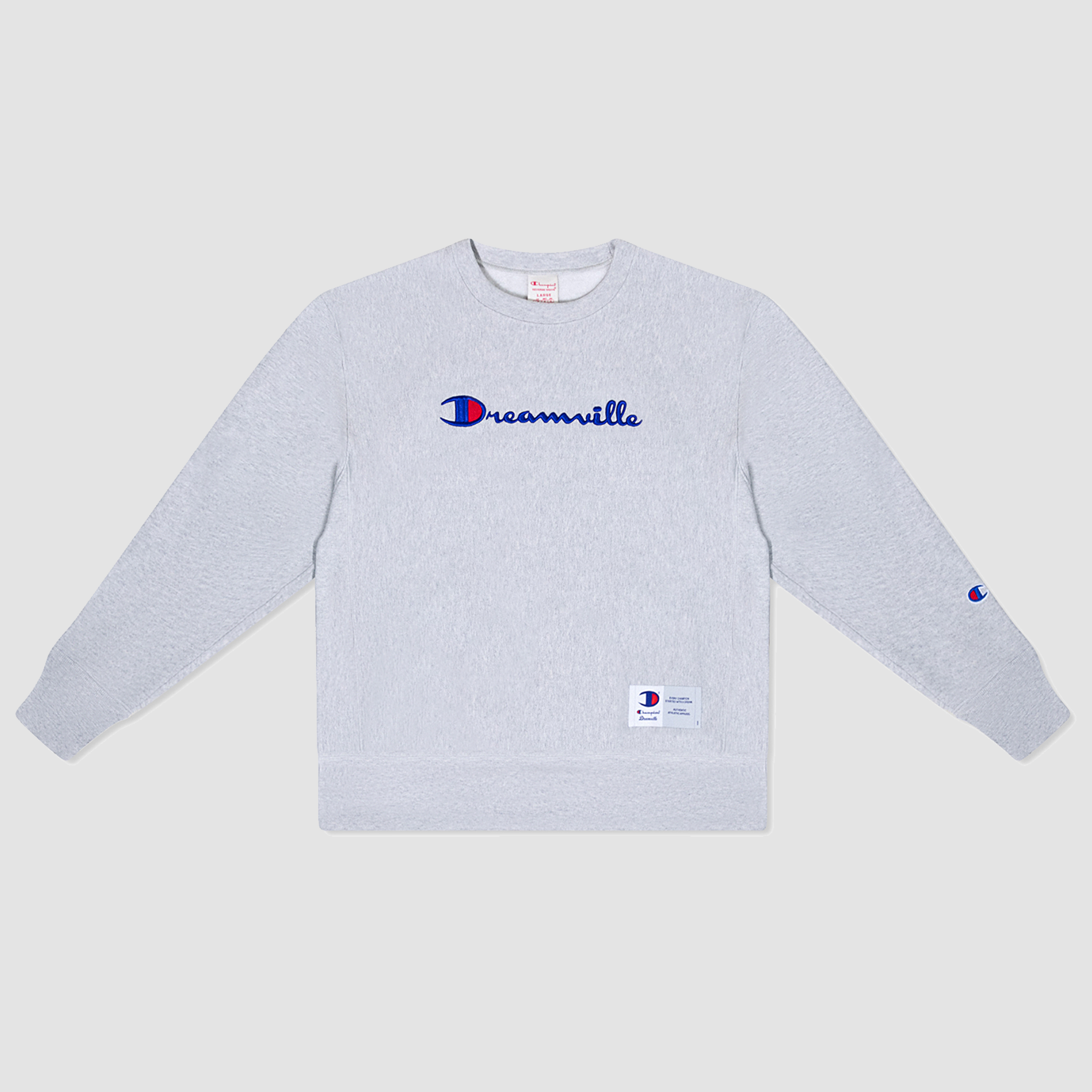 Champion X Dreamville Crew - Oatmeal – Dreamville Official Store