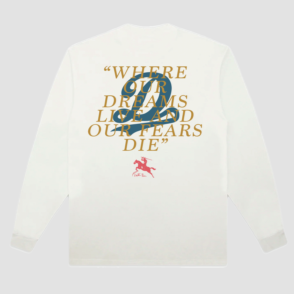 Dreamville by Pirate, Where Our Dreams Live LS Tee (White)