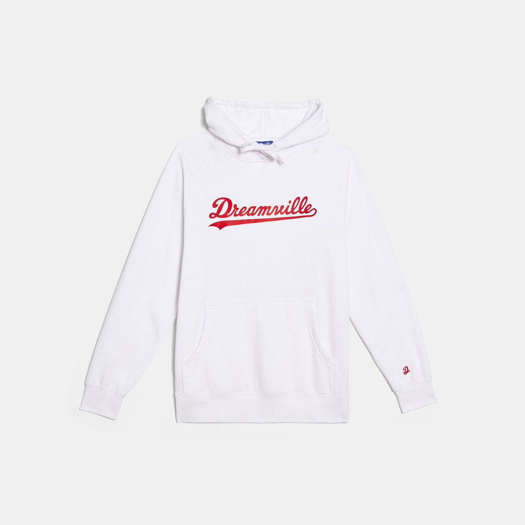 Dreamville Classic Logo Hoodie White/Red