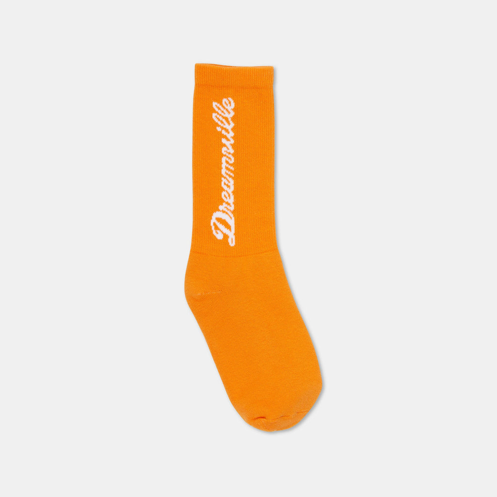 Orange Dawn Crew Sock
