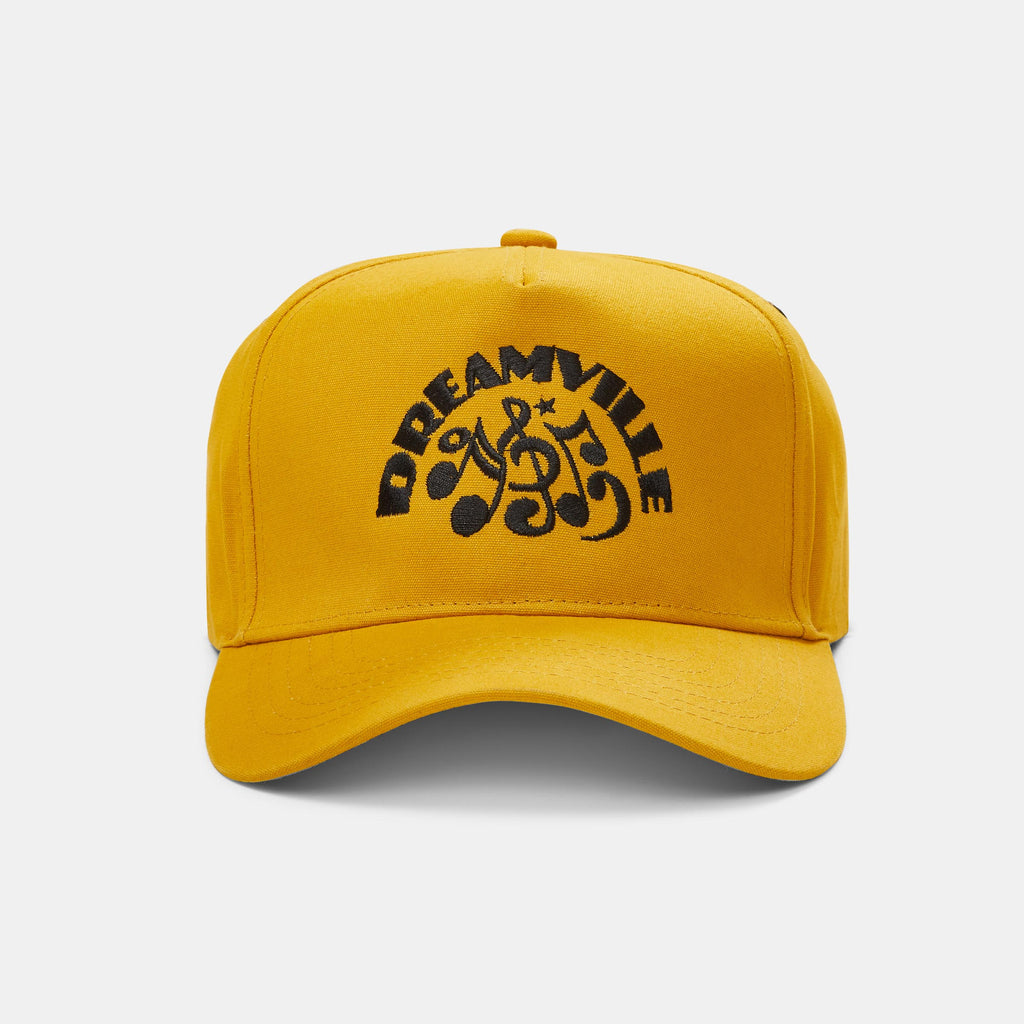 Music Note Logo Yellow Hat